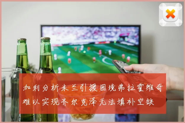 加利分析米兰引援困境弗拉霍维奇难以实现齐尔克泽无法填补空缺